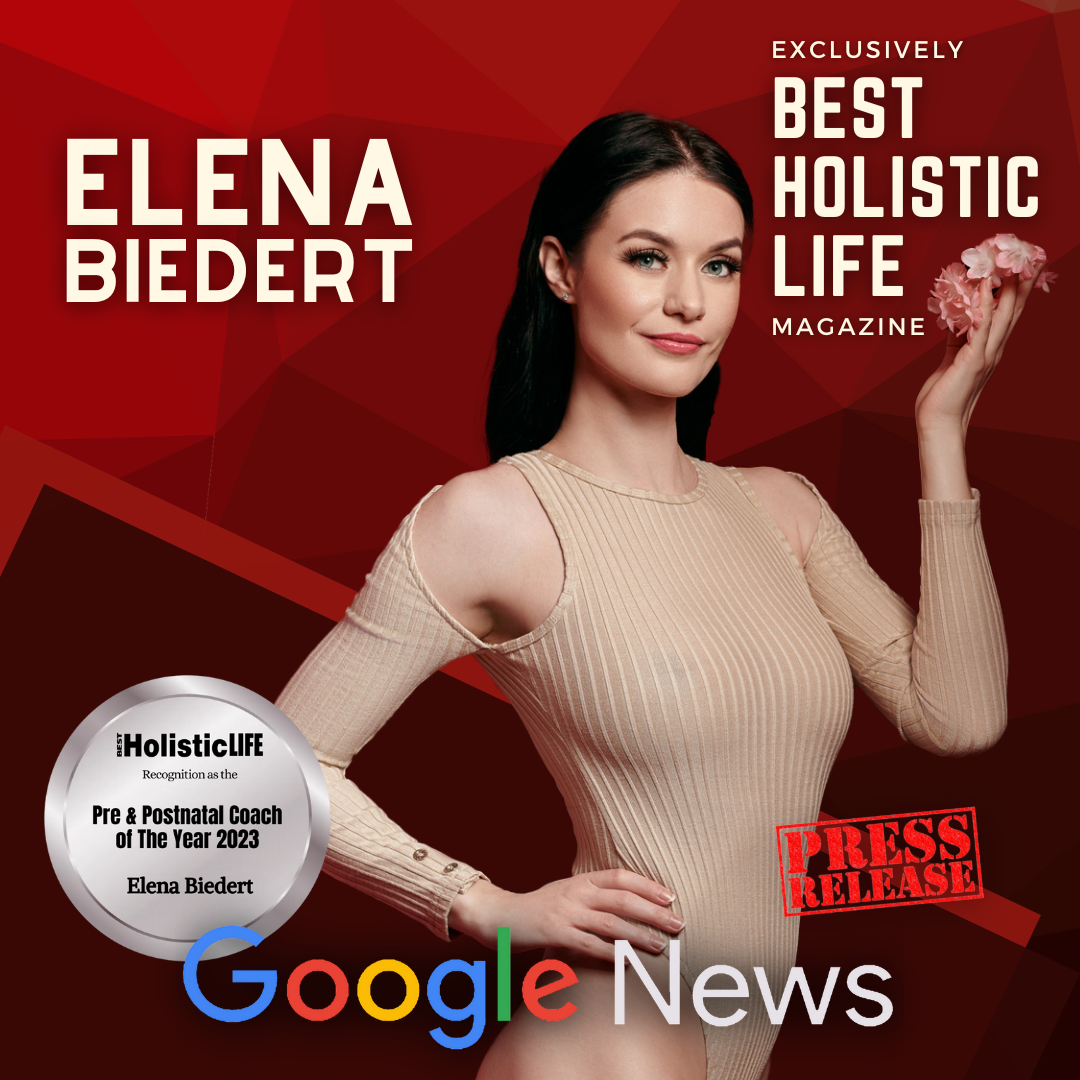 Google News - Elena Biedert Elena Biedert featured on Google News as a Pre- and Postnatal Coach of the year 2023