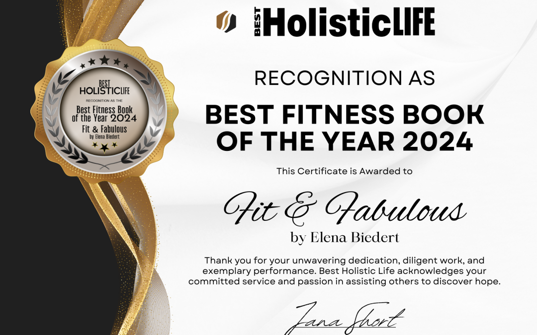 “Fit & Fabulous” Named Best Fitness Book of the Year 2024