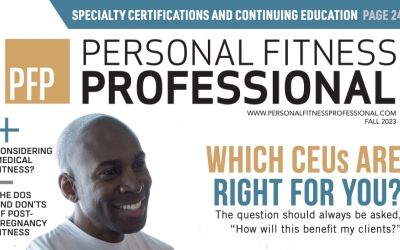 Mama Fitness Coaching Founder Shares Postpartum Fitness Expertise in Personal Fitness Professional Magazine!